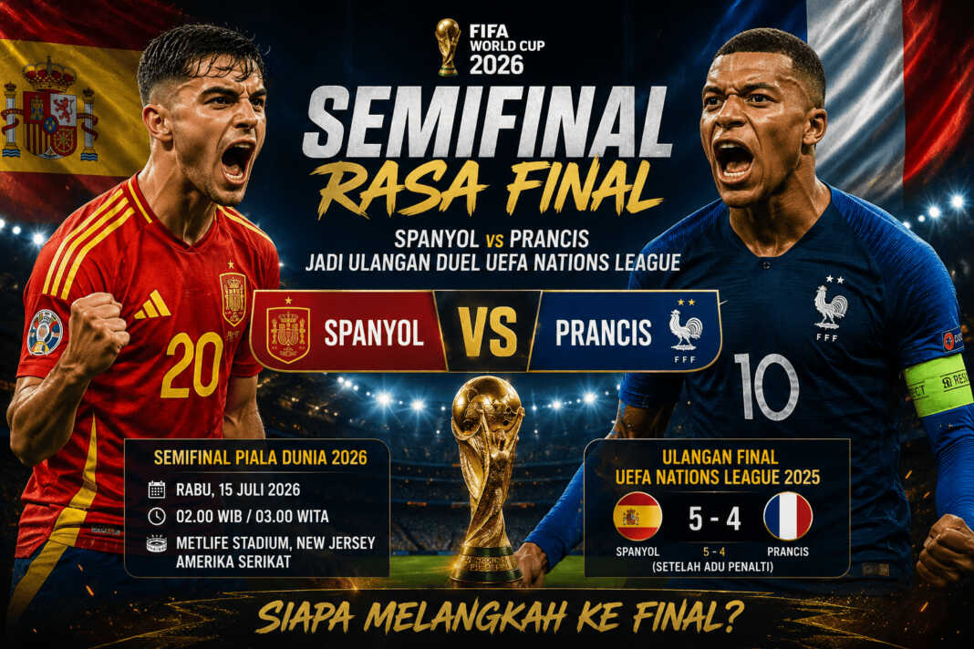 Prancis vs Spanyol